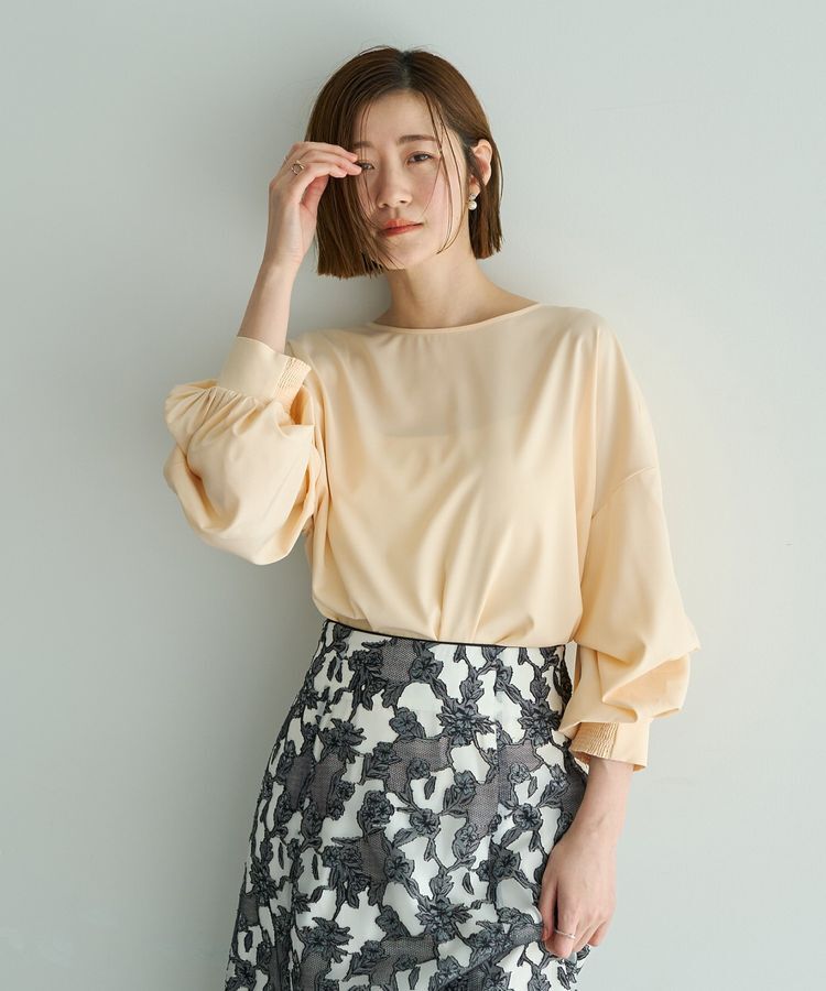 YECCA VECCA「2wayボリューム袖ブラウス」|シャツ・ブラウス|