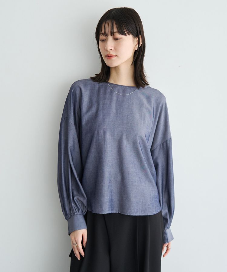 YECCA VECCA「2wayボリューム袖ブラウス」|シャツ・ブラウス|