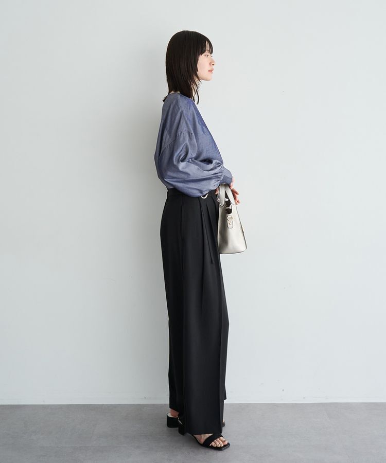 YECCA VECCA「2wayボリューム袖ブラウス」|シャツ・ブラウス|