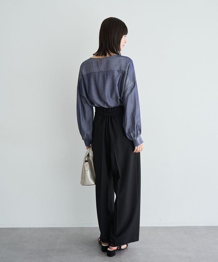 YECCA VECCA「2wayボリューム袖ブラウス」|シャツ・ブラウス|