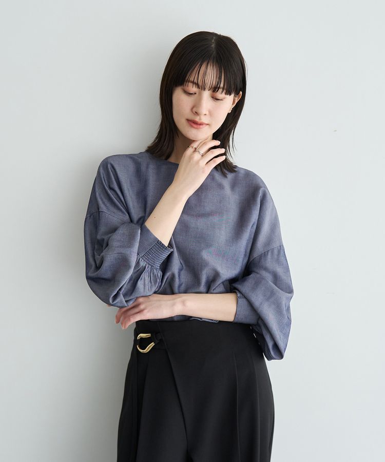 YECCA VECCA「2wayボリューム袖ブラウス」|シャツ・ブラウス|