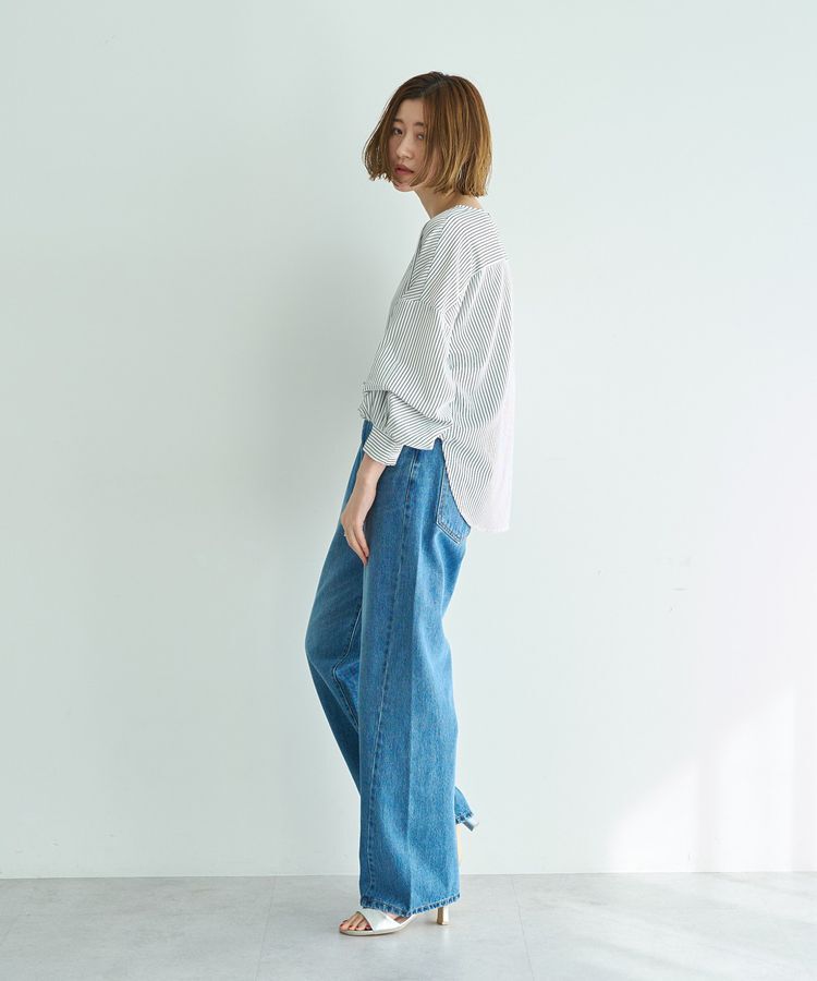 YECCA VECCA「2wayボリューム袖ブラウス」|シャツ・ブラウス|