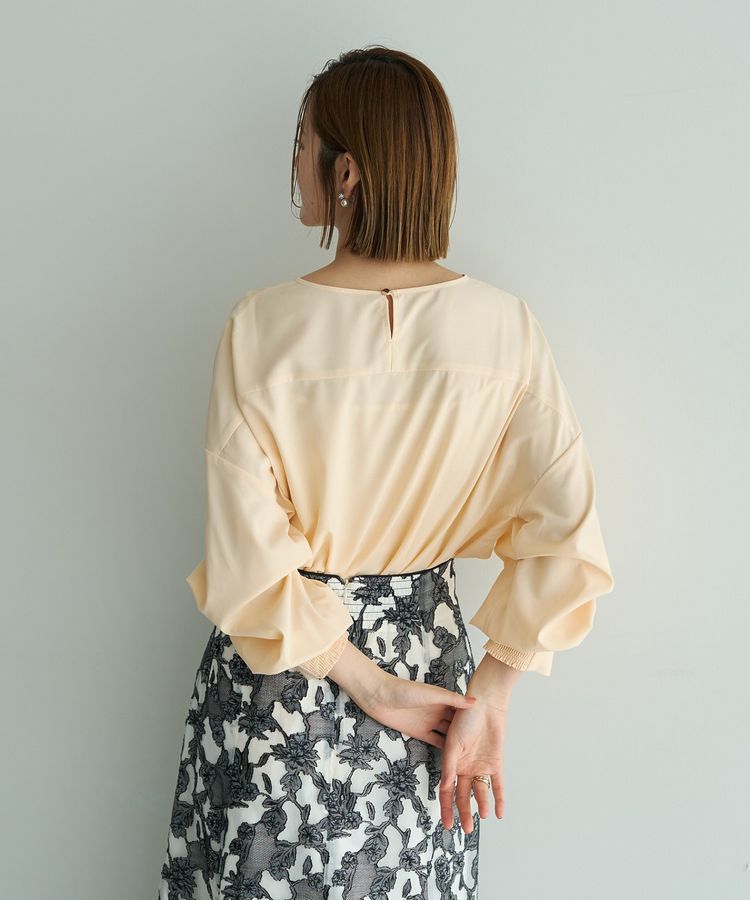 YECCA VECCA「2wayボリューム袖ブラウス」|シャツ・ブラウス|