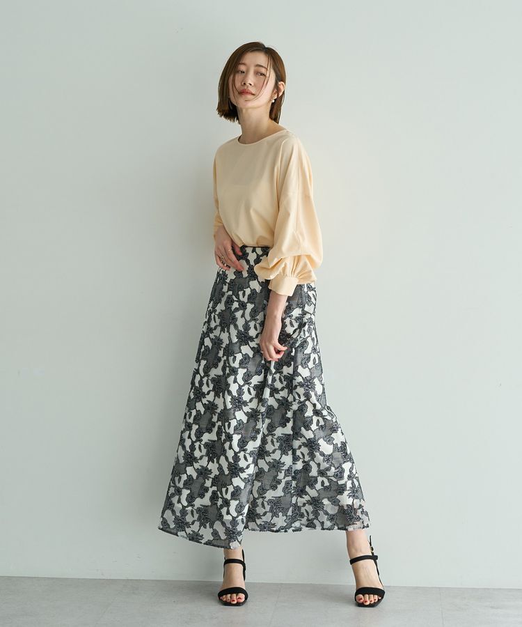 YECCA VECCA「2wayボリューム袖ブラウス」|シャツ・ブラウス|