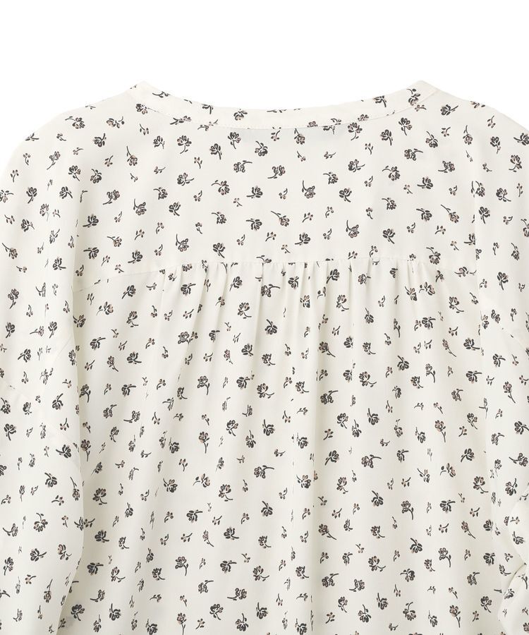 YECCA VECCA「2wayボリューム袖花柄ブラウス」|シャツ・ブラウス|