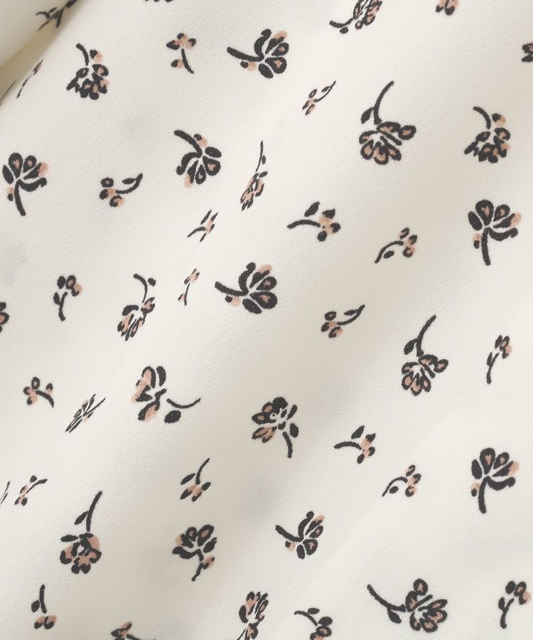 YECCA VECCA「2wayボリューム袖花柄ブラウス」|シャツ・ブラウス|