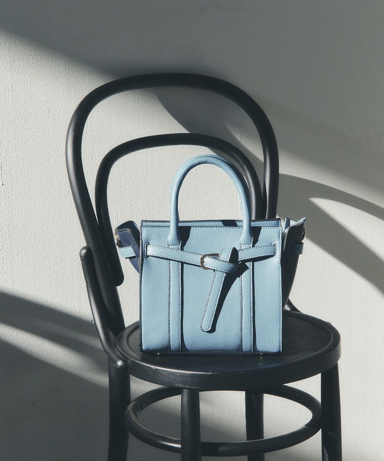 YECCA VECCA「2wayベルトデザインハンドバッグ」|ハンドバッグ|