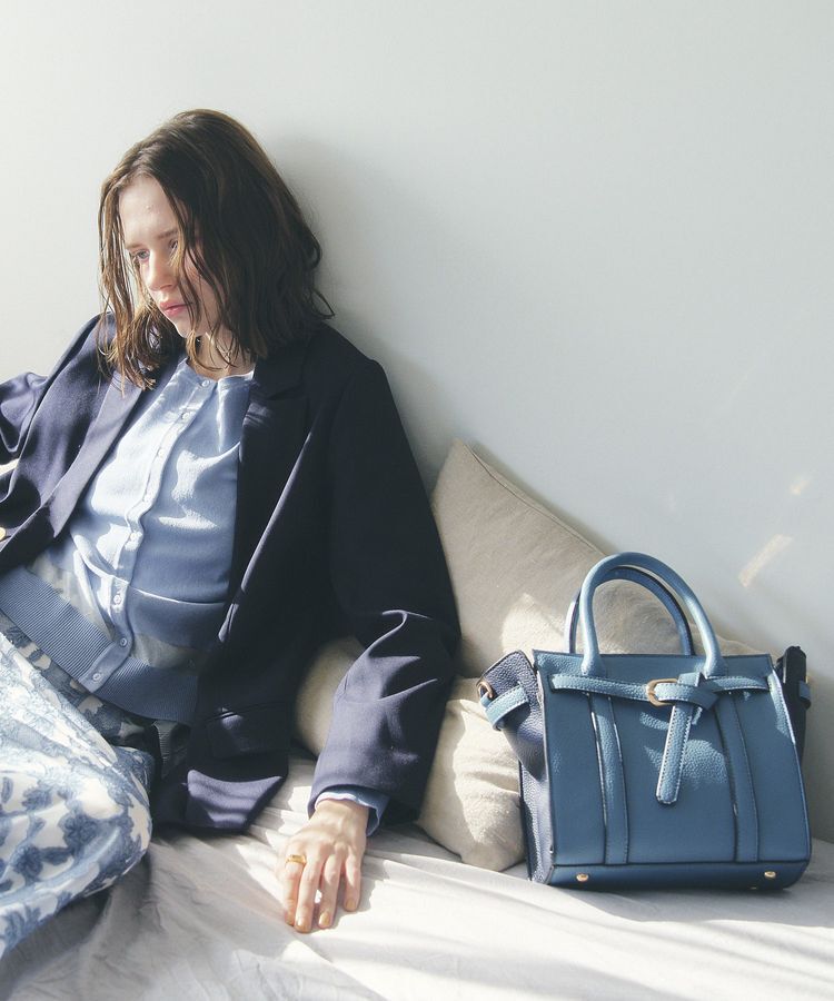 YECCA VECCA「2wayベルトデザインハンドバッグ」|ハンドバッグ|