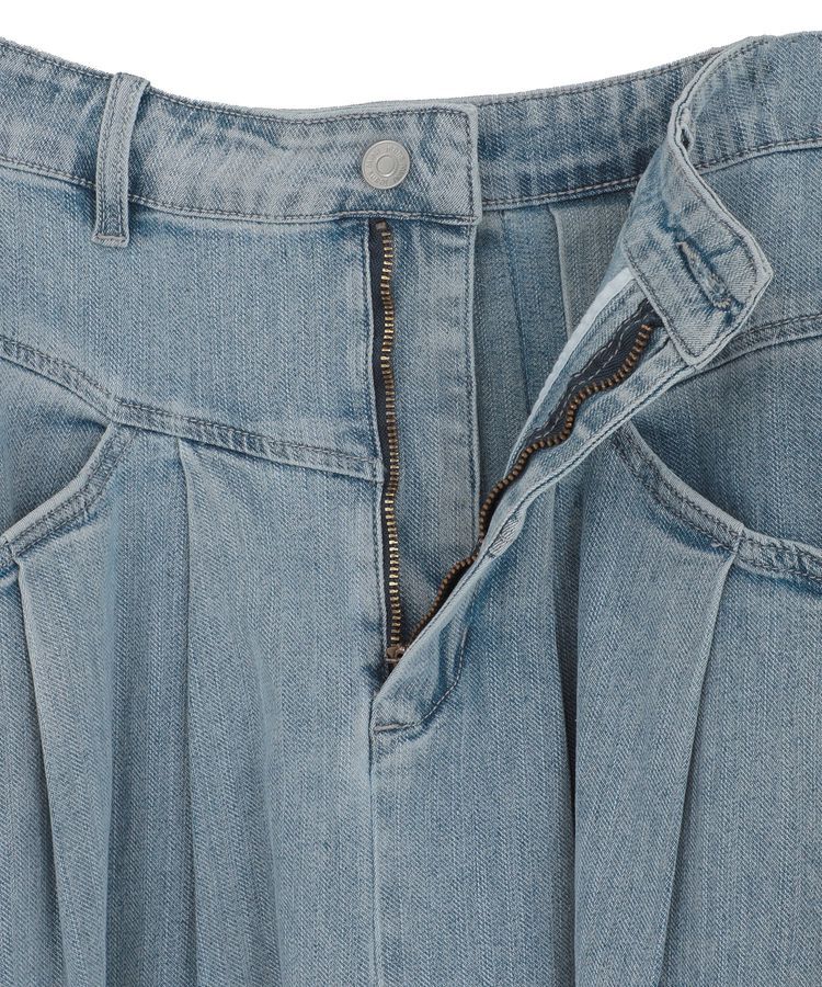 GARAGE OF GOOD CLOTHING「ボリュームタックデニムスカート」|スカート|