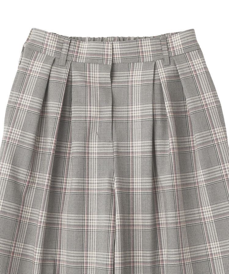 GARAGE OF GOOD CLOTHING「【日本製】チェックBOXタックテーパードパンツ」|その他|