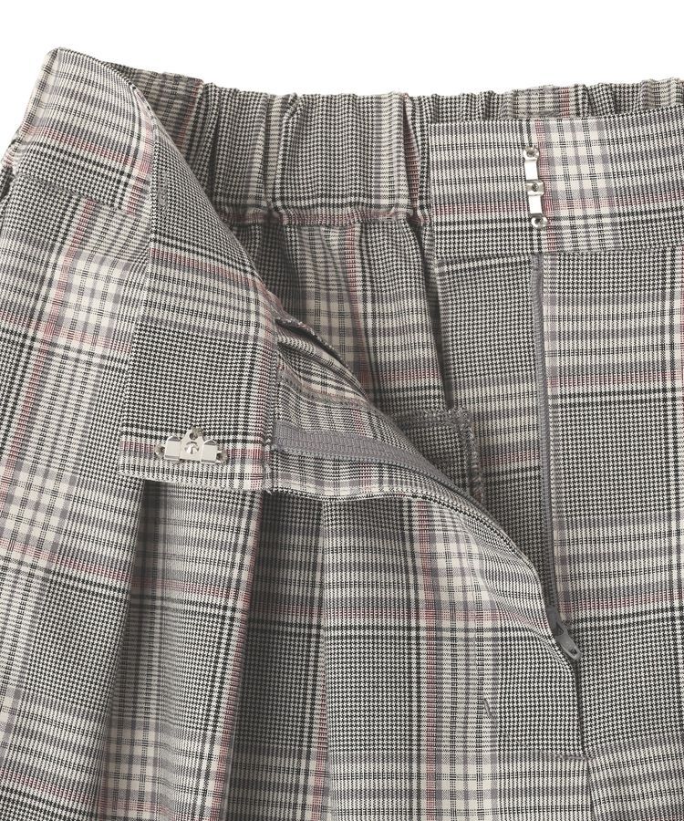 GARAGE OF GOOD CLOTHING「【日本製】チェックBOXタックテーパードパンツ」|その他|