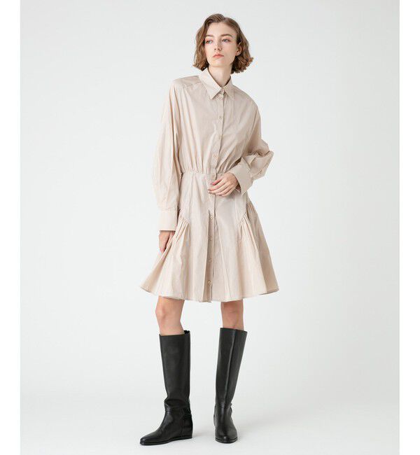 LOULOU WILLOUGHBY「【LOULOU WILLOUGHBY】タフタギャザーミニワンピース」|ワンピース|