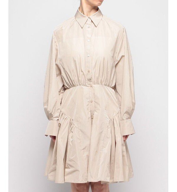 LOULOU WILLOUGHBY「【LOULOU WILLOUGHBY】タフタギャザーミニワンピース」|ワンピース|