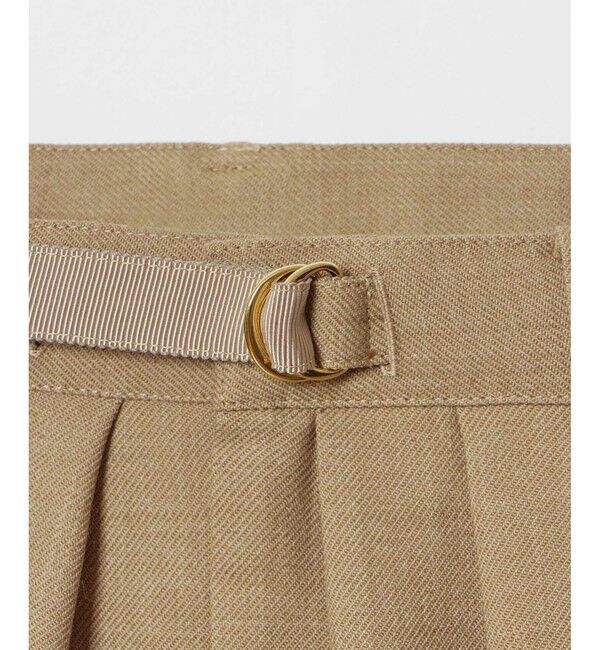 allureville「ギャバタックモダンワイドパンツ」|その他|