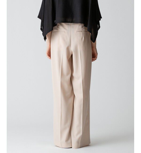 allureville「ギャバタックモダンワイドパンツ」|その他|