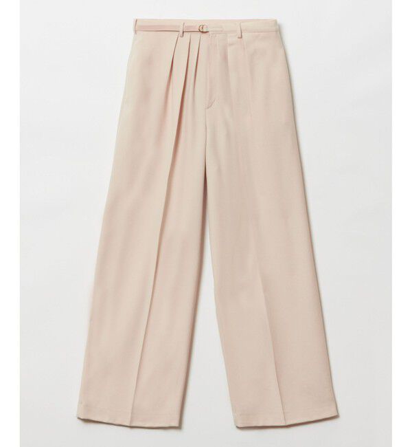 allureville「ギャバタックモダンワイドパンツ」|その他|