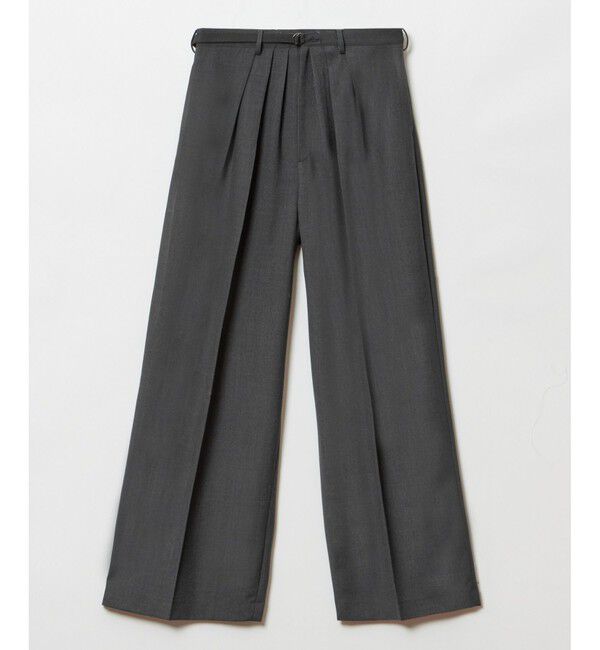 allureville「ギャバタックモダンワイドパンツ」|その他|