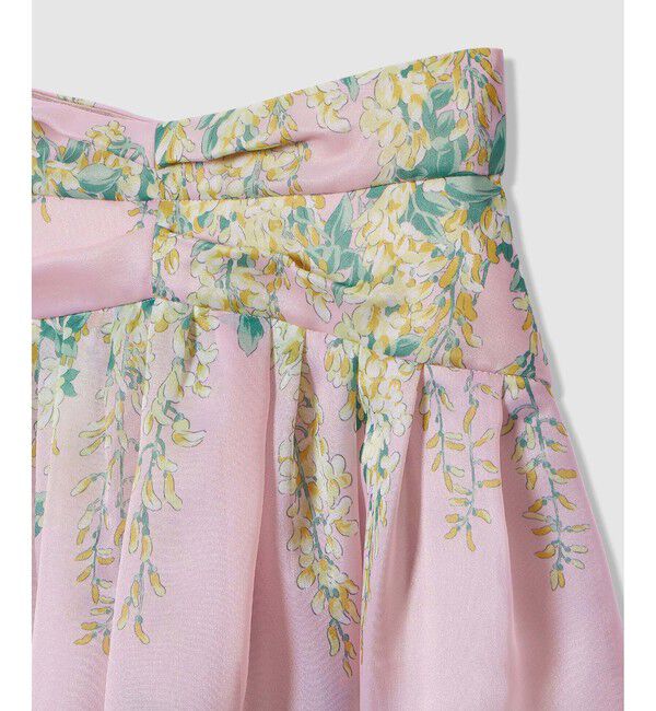 LOULOU WILLOUGHBY「【LOULOU WILLOUGHBY】RATTIオーガンフラワースカート」|スカート|