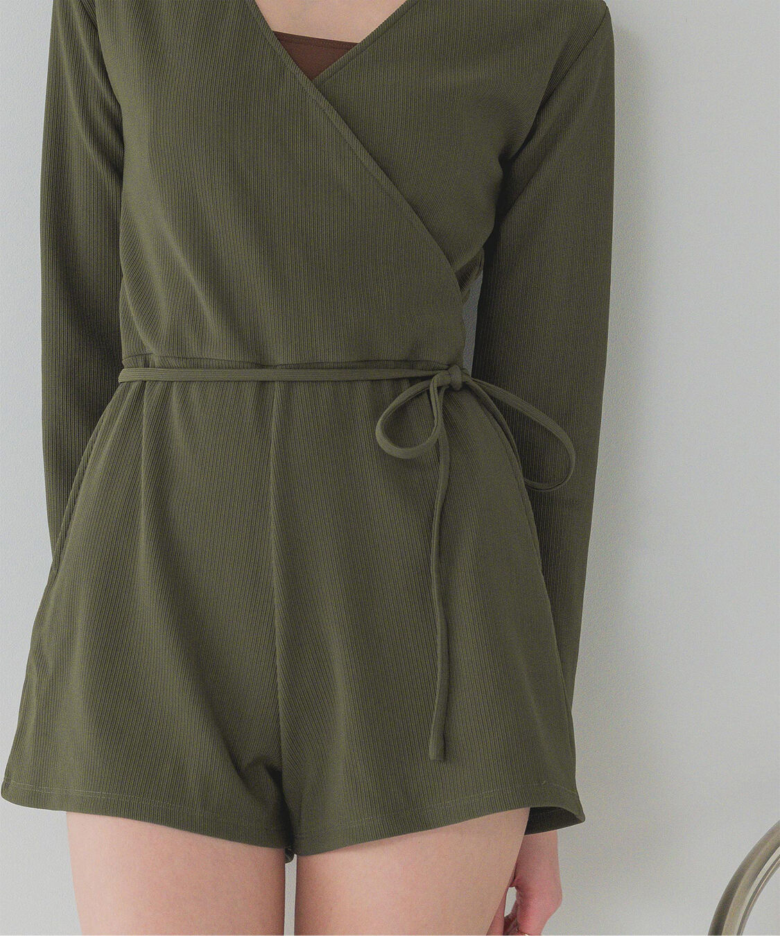 SEA DRESS「カシュクールオールインワン」|コンビネゾン|