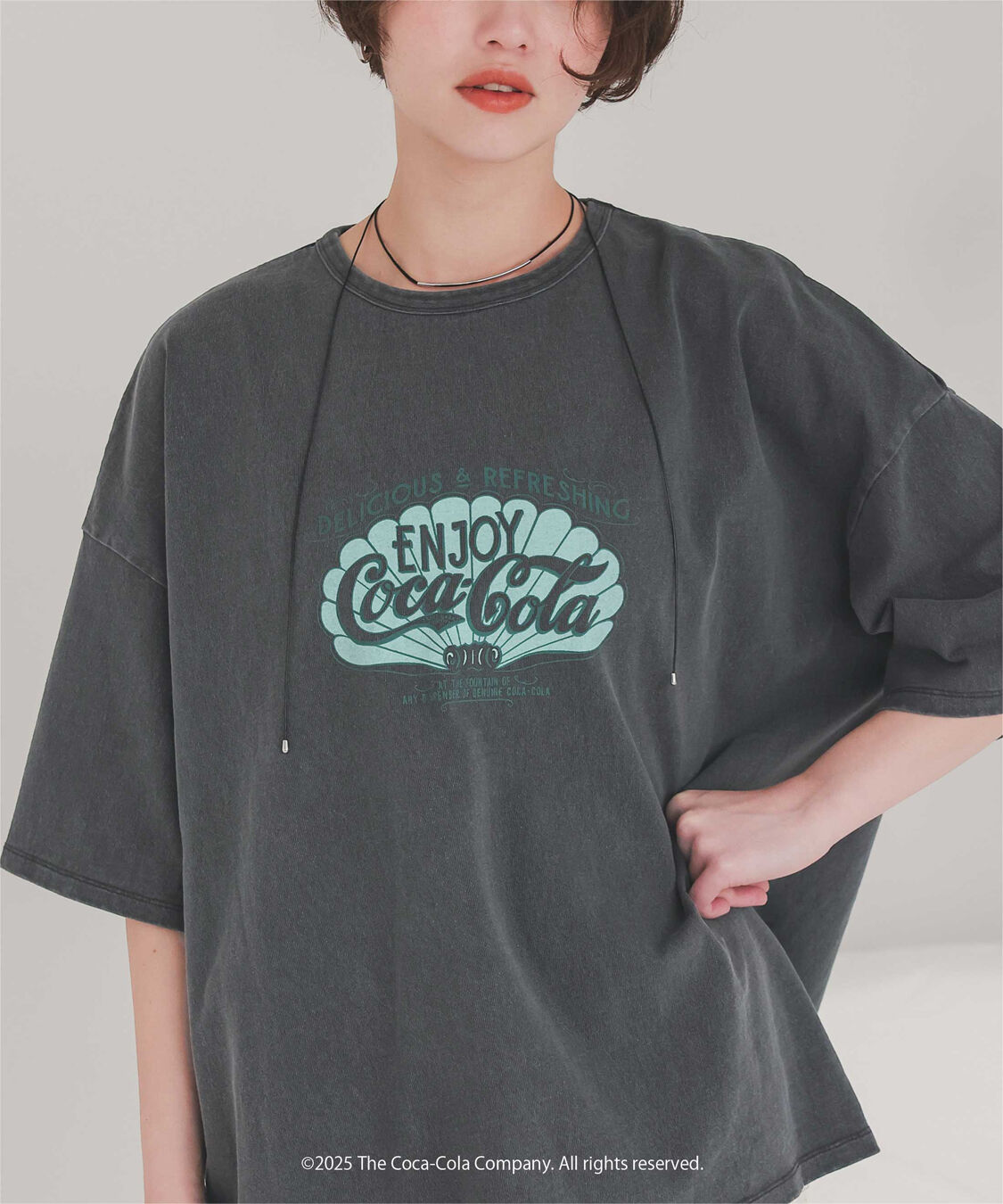 titivate「コカ･コーラ オーバーサイズTシャツ」|Tシャツ・カットソー|