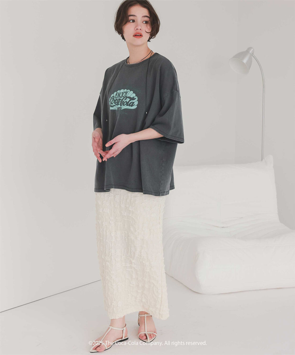 titivate「コカ･コーラ オーバーサイズTシャツ」|Tシャツ・カットソー|