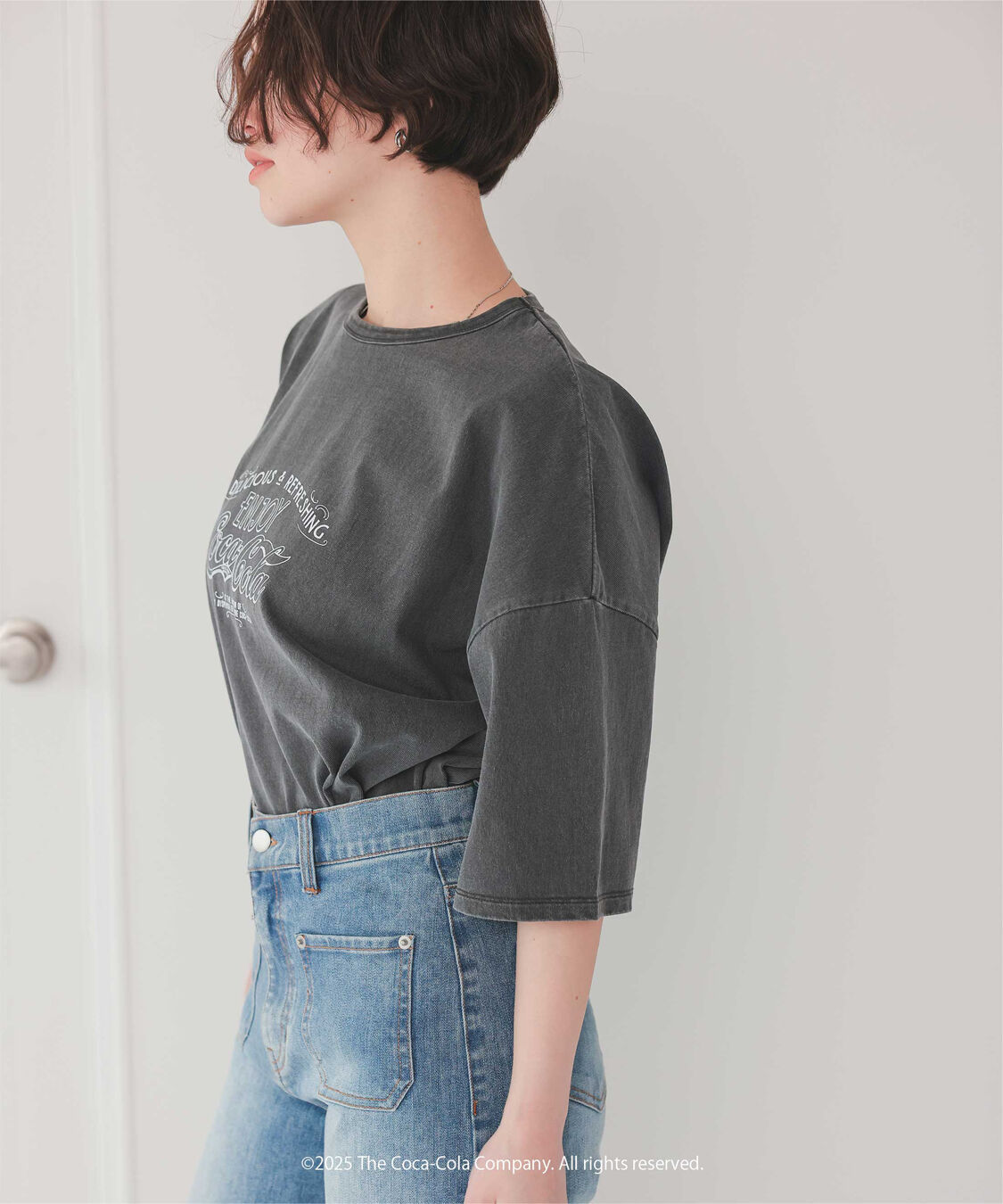 titivate「コカ･コーラ オーバーサイズTシャツ」|Tシャツ・カットソー|