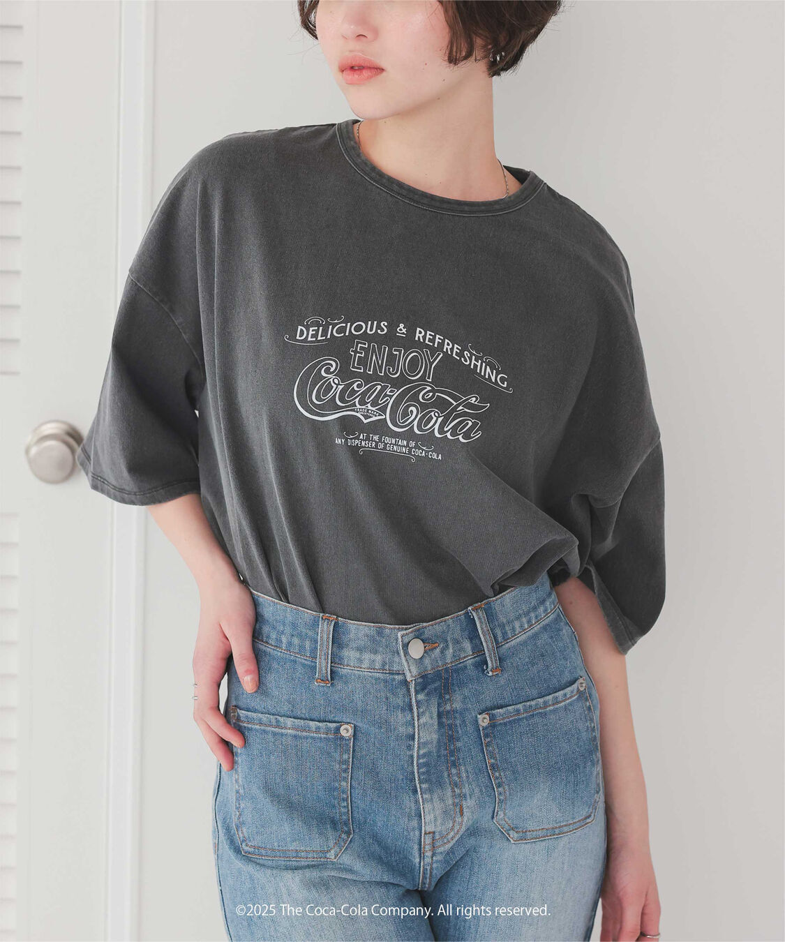 titivate「コカ･コーラ オーバーサイズTシャツ」|Tシャツ・カットソー|