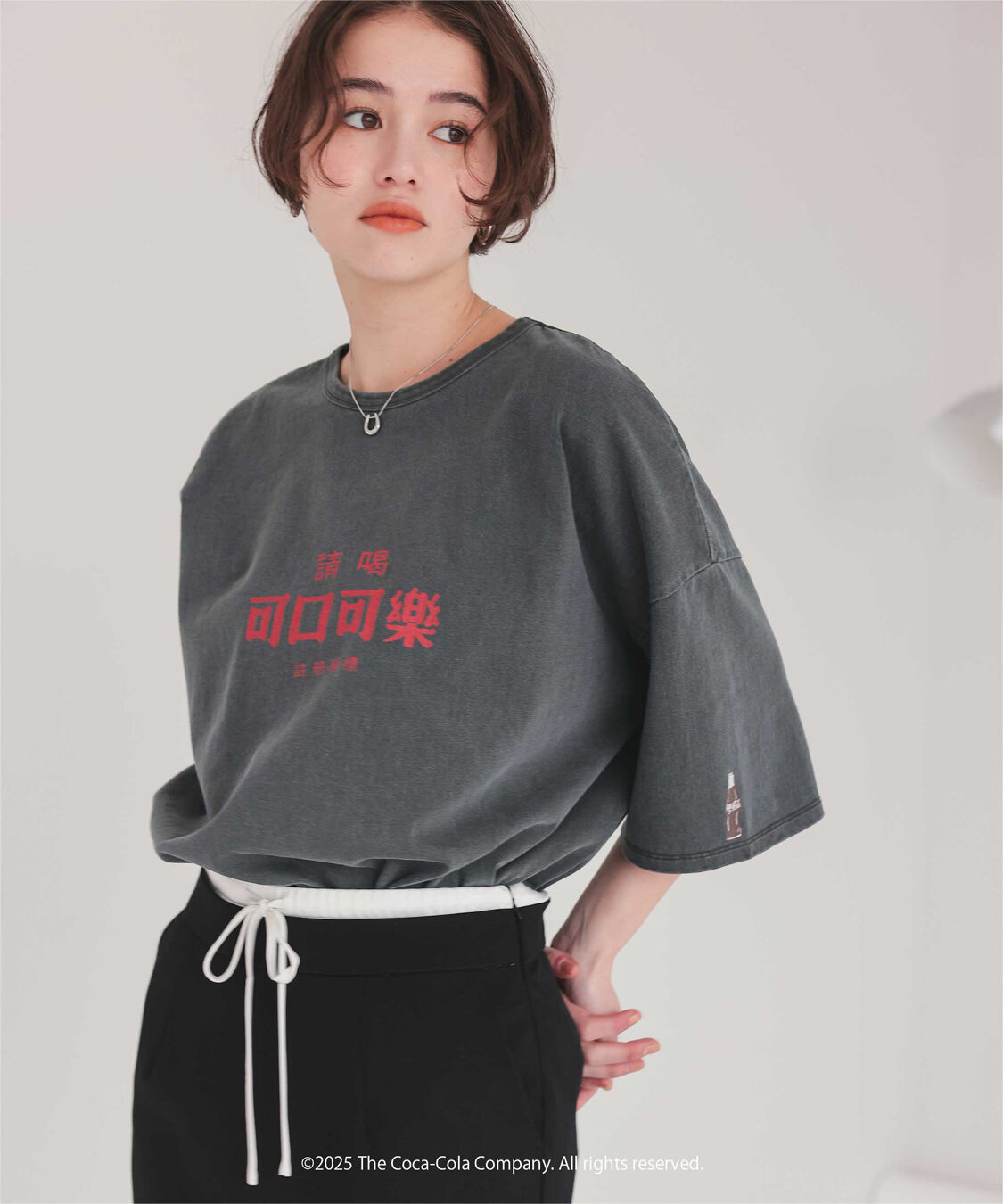 titivate「コカ･コーラ オーバーサイズTシャツ」|Tシャツ・カットソー|