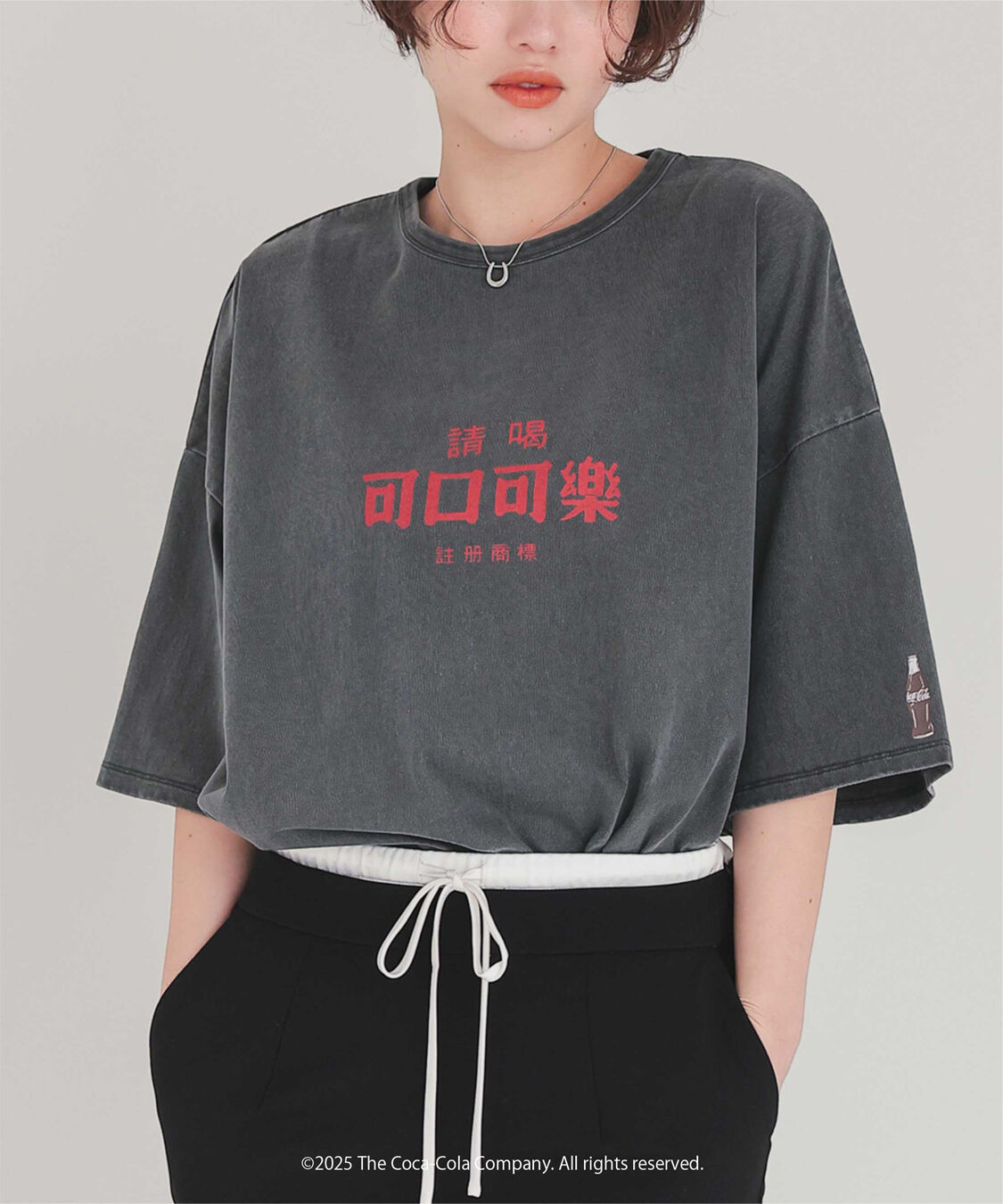 titivate「コカ･コーラ オーバーサイズTシャツ」|Tシャツ・カットソー|