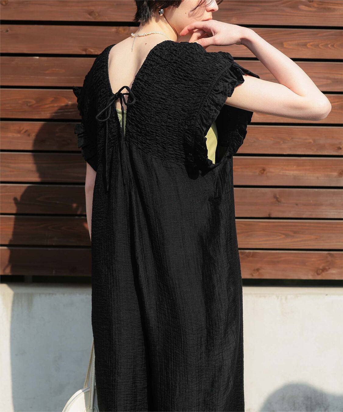 titivate「シャーリングフリルオールインワン」|オールインワン|