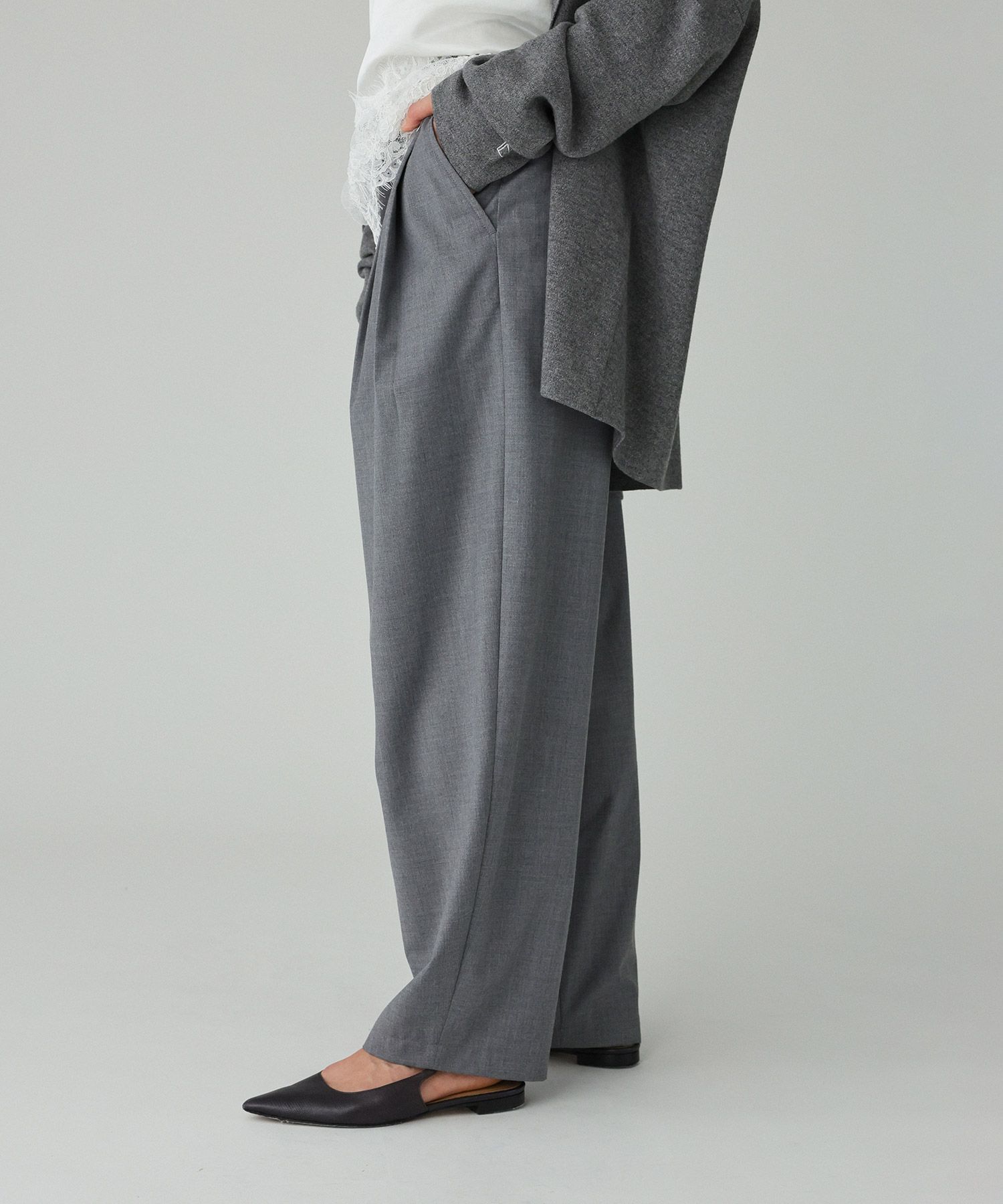 BABYLONE「TWタックツイルパンツ」|その他|