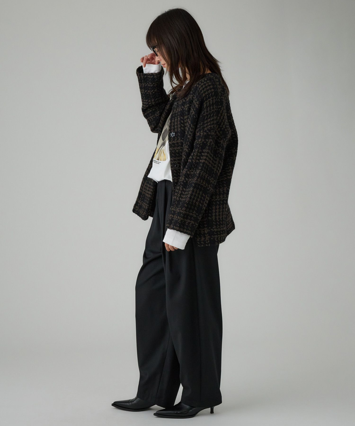 BABYLONE「TWタックツイルパンツ」|その他|