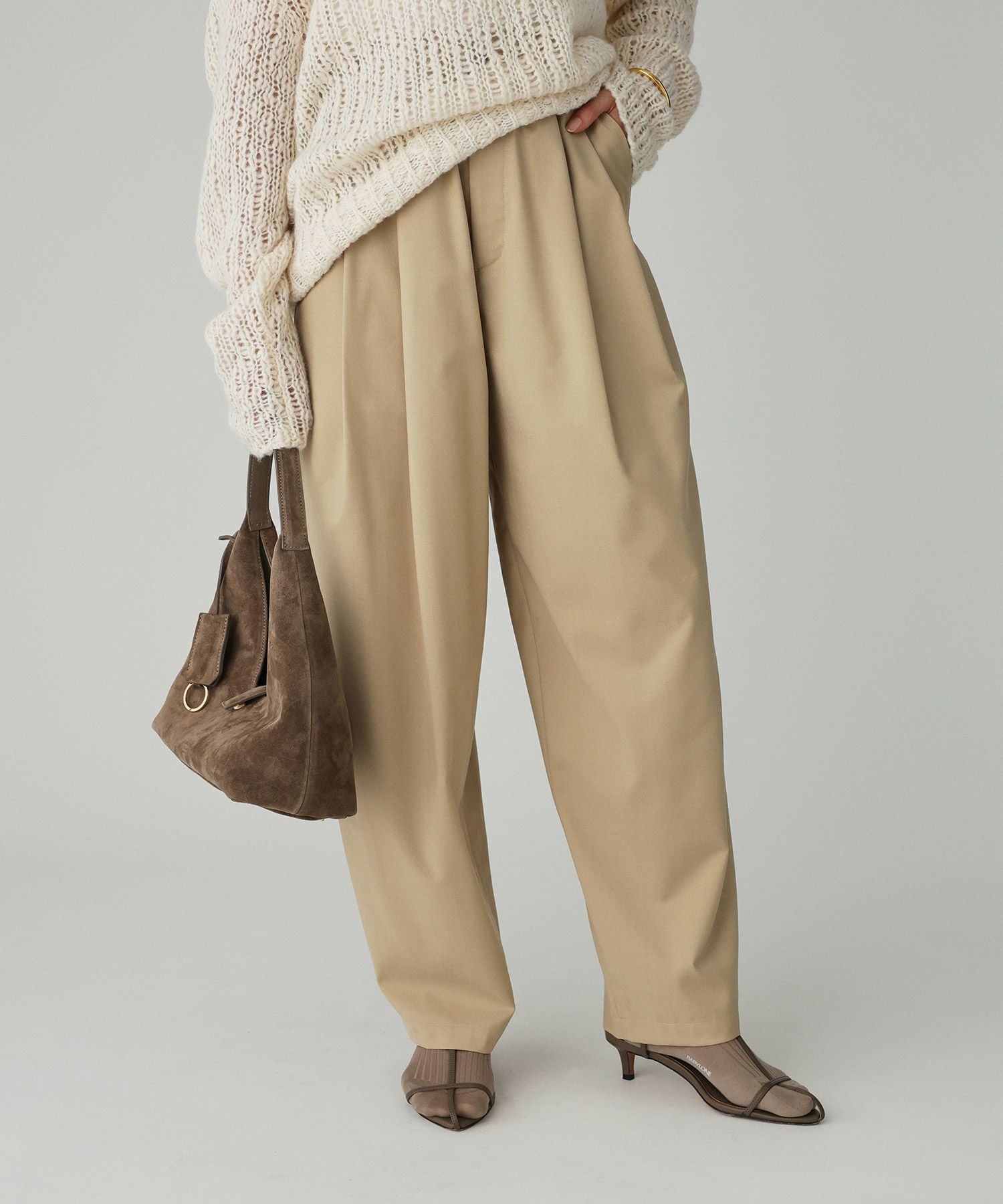 BABYLONE「TWタックツイルパンツ」|その他|ﾍﾞｰｼﾞｭ