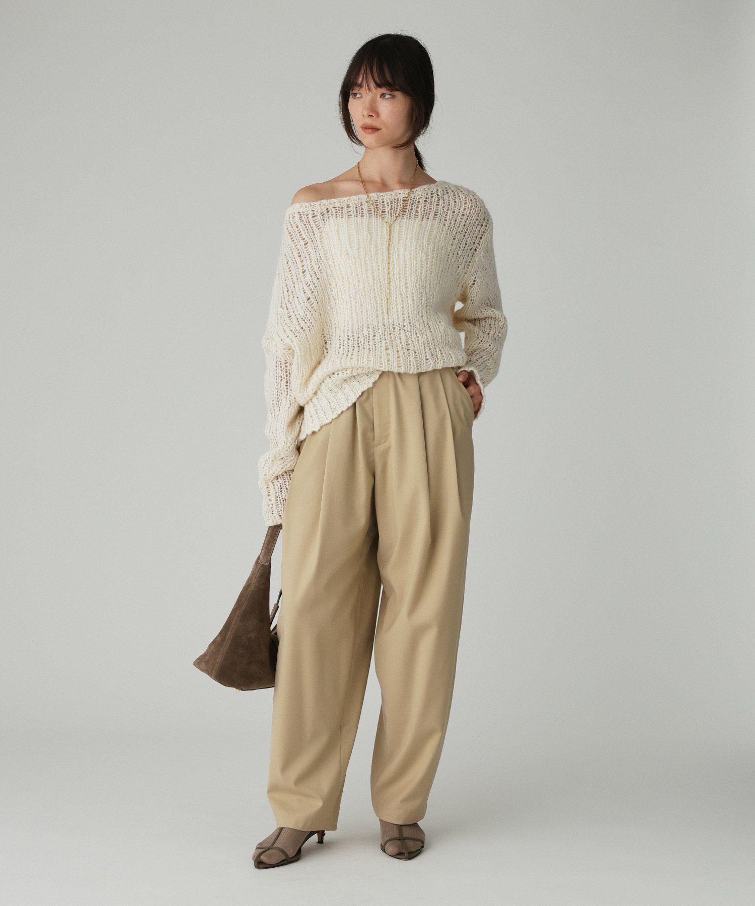 BABYLONE「TWタックツイルパンツ」|その他|