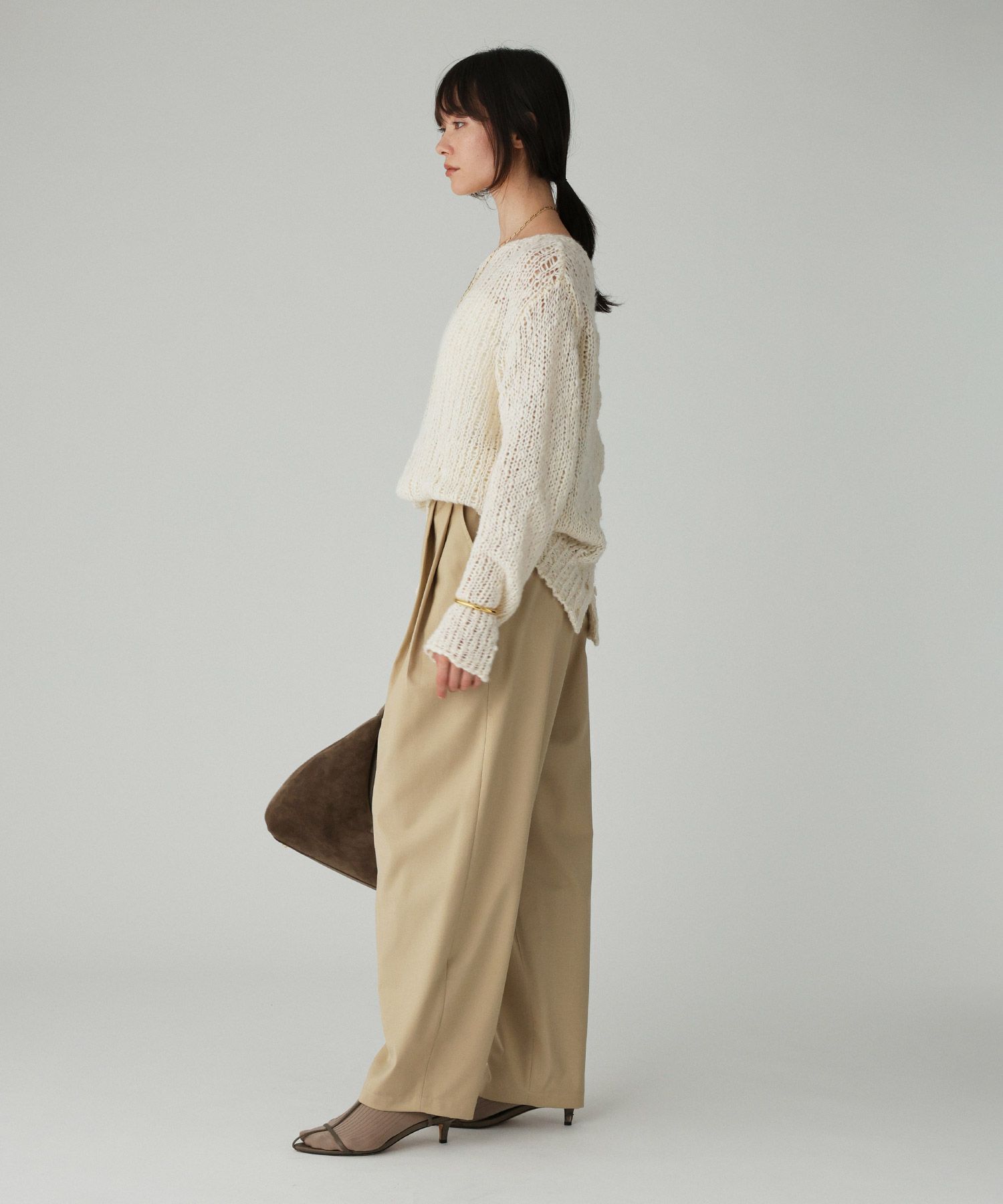 BABYLONE「TWタックツイルパンツ」|その他|