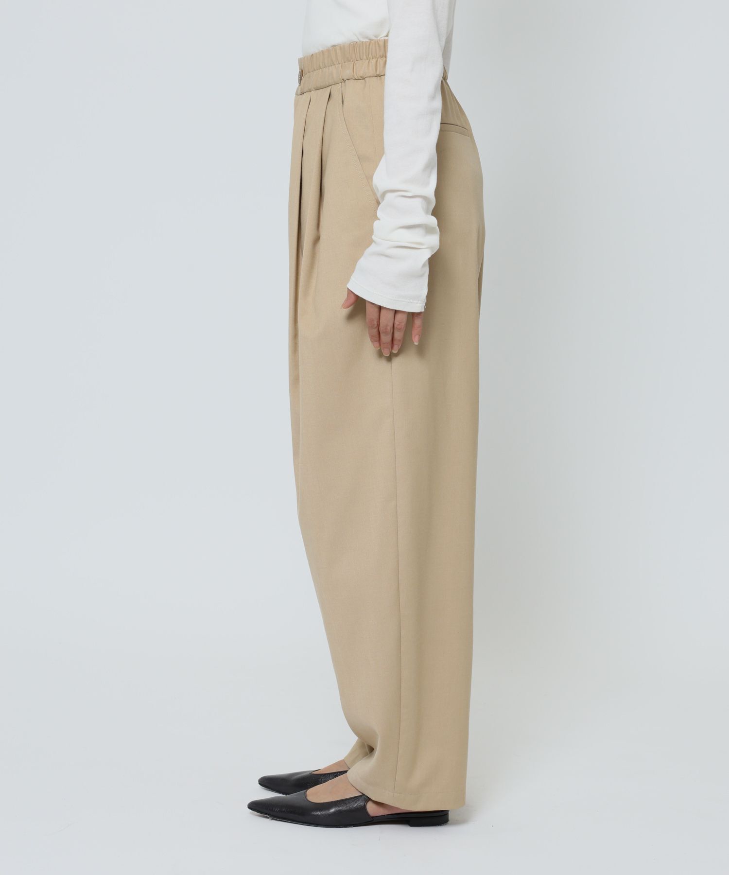 BABYLONE「TWタックツイルパンツ」|その他|