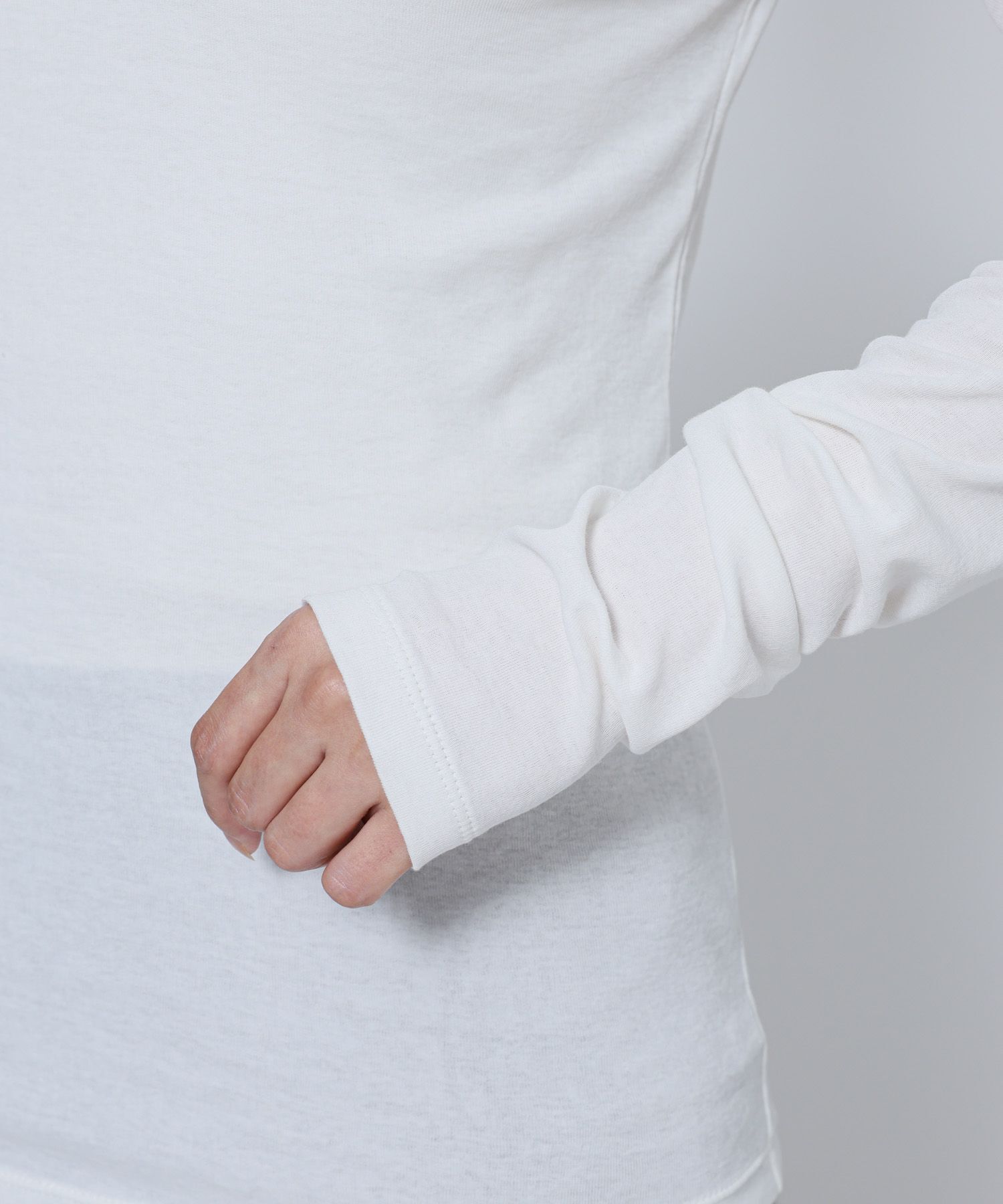 BABYLONE「シアーフライスタートルネックプルオーバー」|Tシャツ・カットソー|