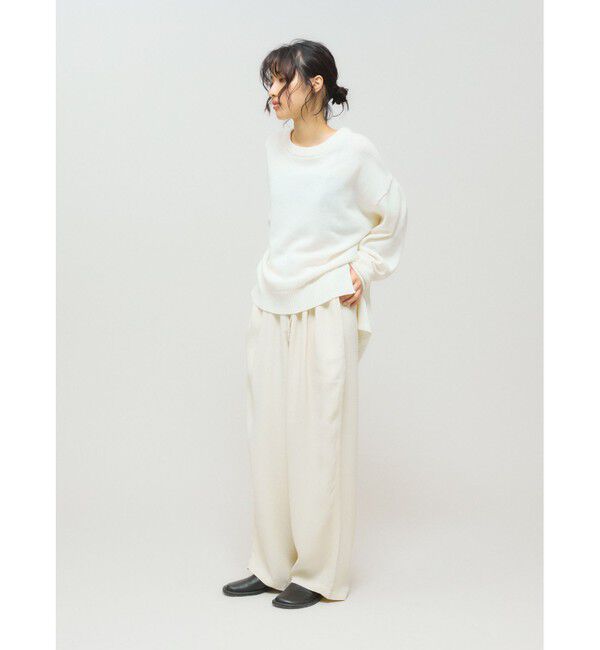 MIDIUMISOLID「MIDIUMISOLID for Ladies リラックスジャカードパンツ」|その他|