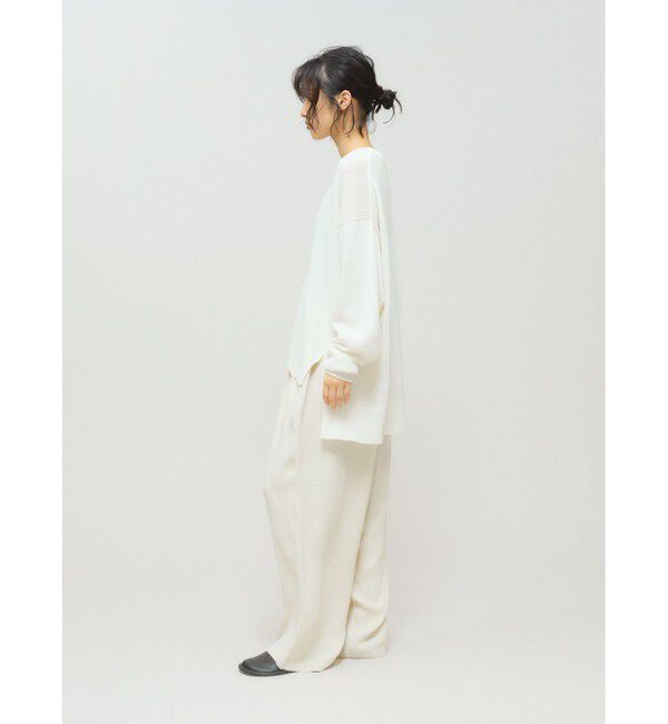 MIDIUMISOLID「MIDIUMISOLID for Ladies リラックスジャカードパンツ」|その他|