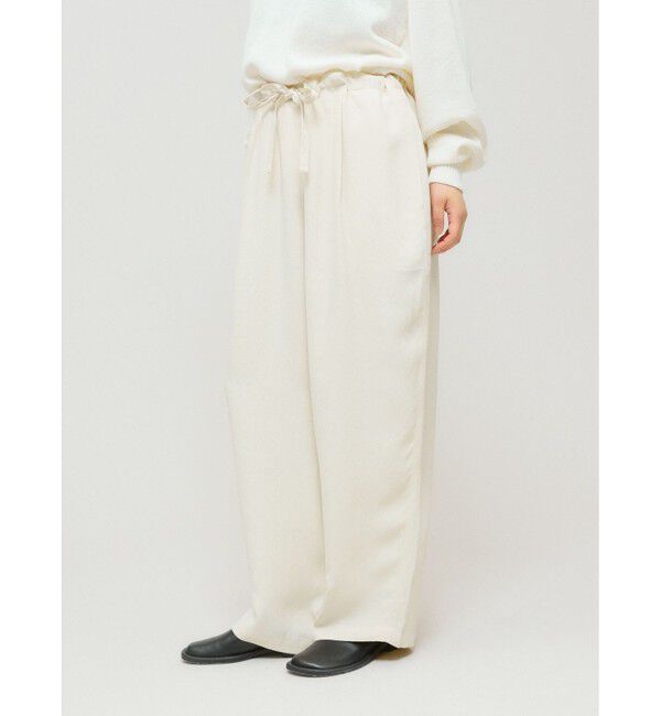 MIDIUMISOLID「MIDIUMISOLID for Ladies リラックスジャカードパンツ」|その他|