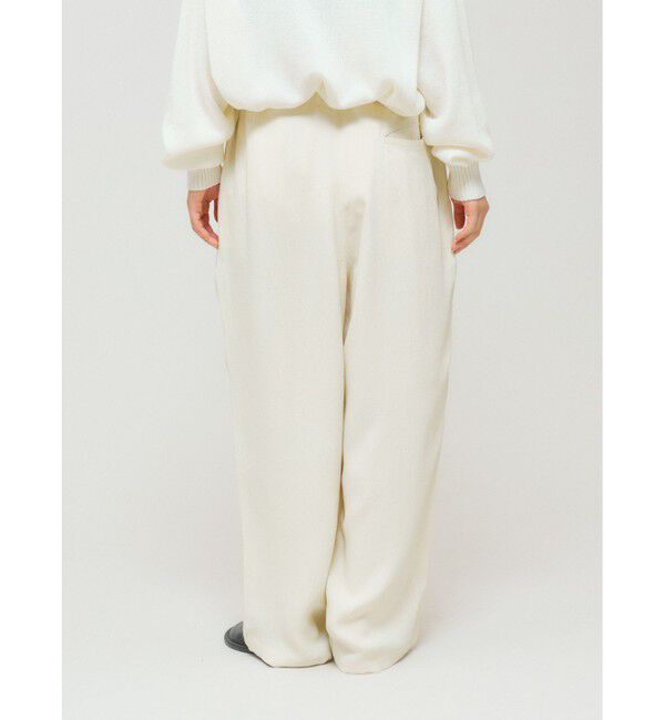 MIDIUMISOLID「MIDIUMISOLID for Ladies リラックスジャカードパンツ」|その他|