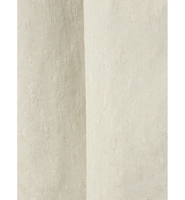 MIDIUMISOLID「MIDIUMISOLID for Ladies リラックスジャカードシャツ」|シャツ・ブラウス|