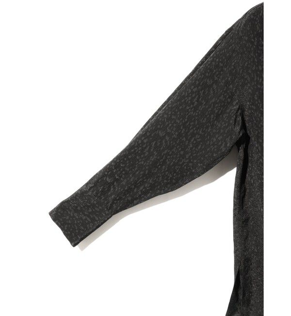 MIDIUMISOLID「MIDIUMISOLID for Ladies リラックスジャカードシャツ」|シャツ・ブラウス|