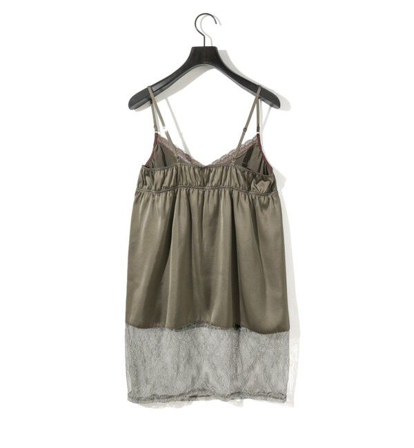 MIDIUMISOLID「MIDIUMISOLID for Ladies スリップキャミソールワンピース」|ワンピース|