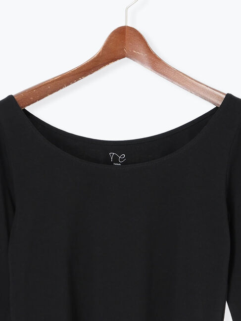 Te chichi「ヘルスヒートインナー(バレエネック)」|Tシャツ・カットソー|