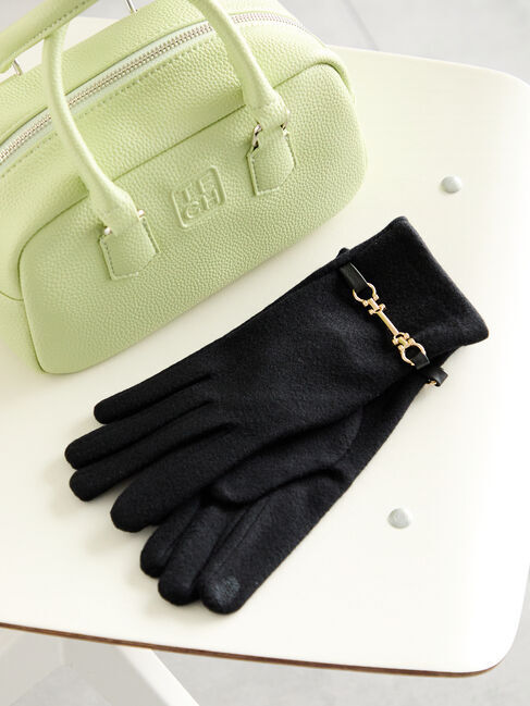 Te chichi「ビット グローブ」|手袋|ブラック