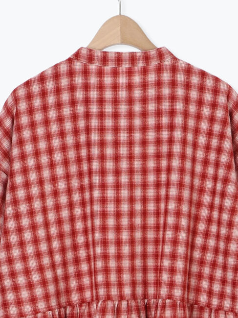 Samansa Mos2「【保温加工】バンドカラーワンピース ≪S/Mサイズ≫」|ワンピース|