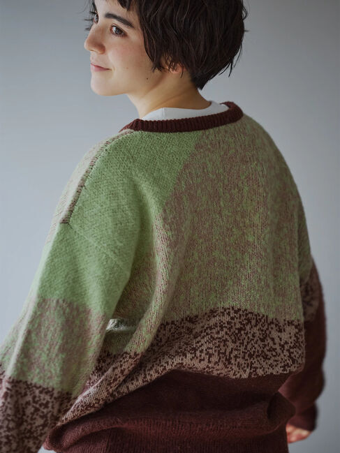 SM2「グラデーションニットプルオーバー」|ニット・セーター|