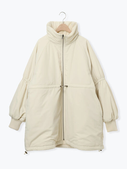 Samansa Mos2「【リバーシブル】キャンディースリーブ中綿コート」|ブルゾン・スタジャン|