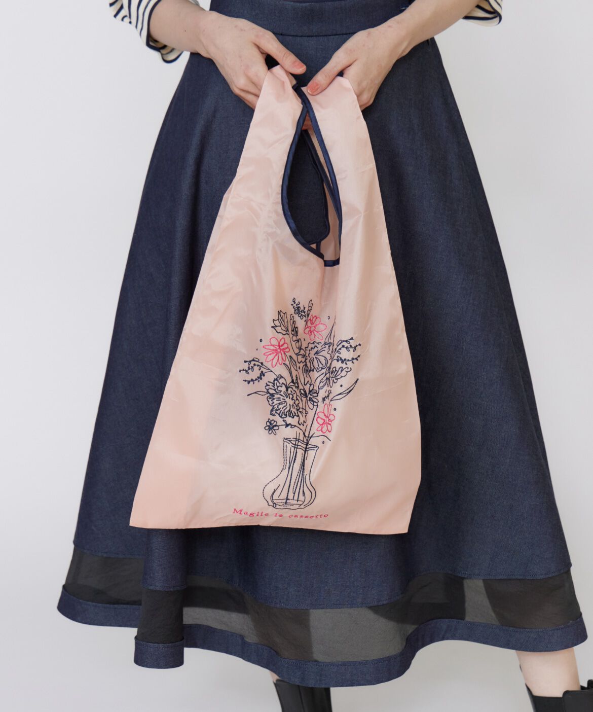 Maglie le cassetto「刺繍エコバッグ」|エコバッグ|